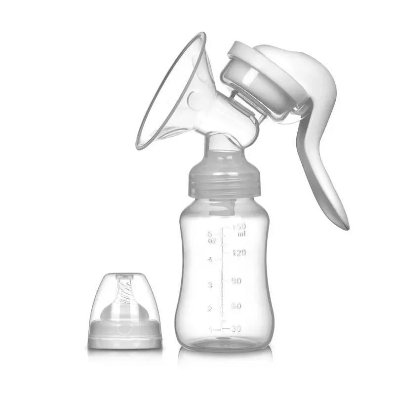 

Real Bubee Automatic Newborn Baby Feeding Double Electric Breast Pump Milk Pumps with Milk Bottle Cold Heat Pad for Mothers
