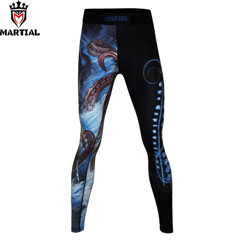 Martial: a Exploração do Desenho Calças de Treino Calças de Compressão de Funcionamento Original Bjj Questiúnculas Calças Justas Executando Homens