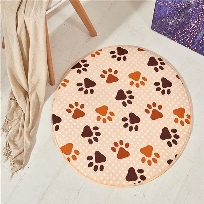Cute Dog Big Round Carpets For Living Room Bedroom Rugs And Carpets Non -Slip Chair Floor Mat Kidsroom for Kids Play Mats Cute Dog Big Round Carpets For Living Room Bedroom Rugs And Carpets Non -Slip Chair Floor Mat Kidsroom for Kids Play Mats