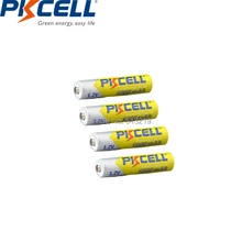 PKCELL AAA аккумуляторная батарея 3A 1000mah 1,2 v NIMH AAA аккумуляторная батарея aaa Ni-MH батареи