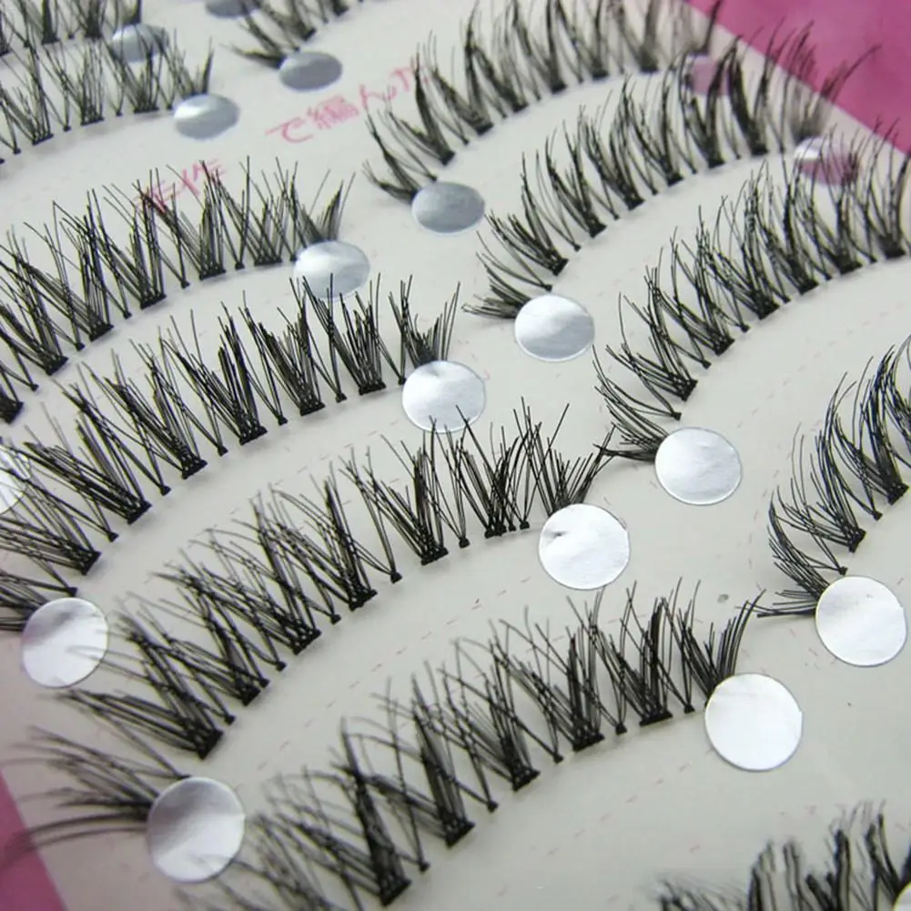 10 Pairs Eyelash Eye Tail Elongated Eye Lashes Natural Short Fake Eyelashes Handmade Thick Eyelash 10 Pairs Eyelash Eye Tail Elongated Eye Lashes Natural Short Fake Eyelashes Handmade Thick Eyelash