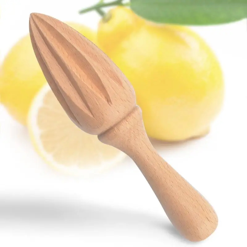 Креативная деревянная соковыжималка для лимона Ручной пресс ручная соковыжималка фруктовый апельсиновый соковыжималка для соковыжималки десять углов#125