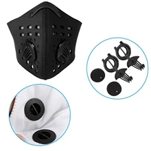 Полумаска для лица прочный Пылезащитный фильтр для наружного велоспорта Анти-пыль загрязнения