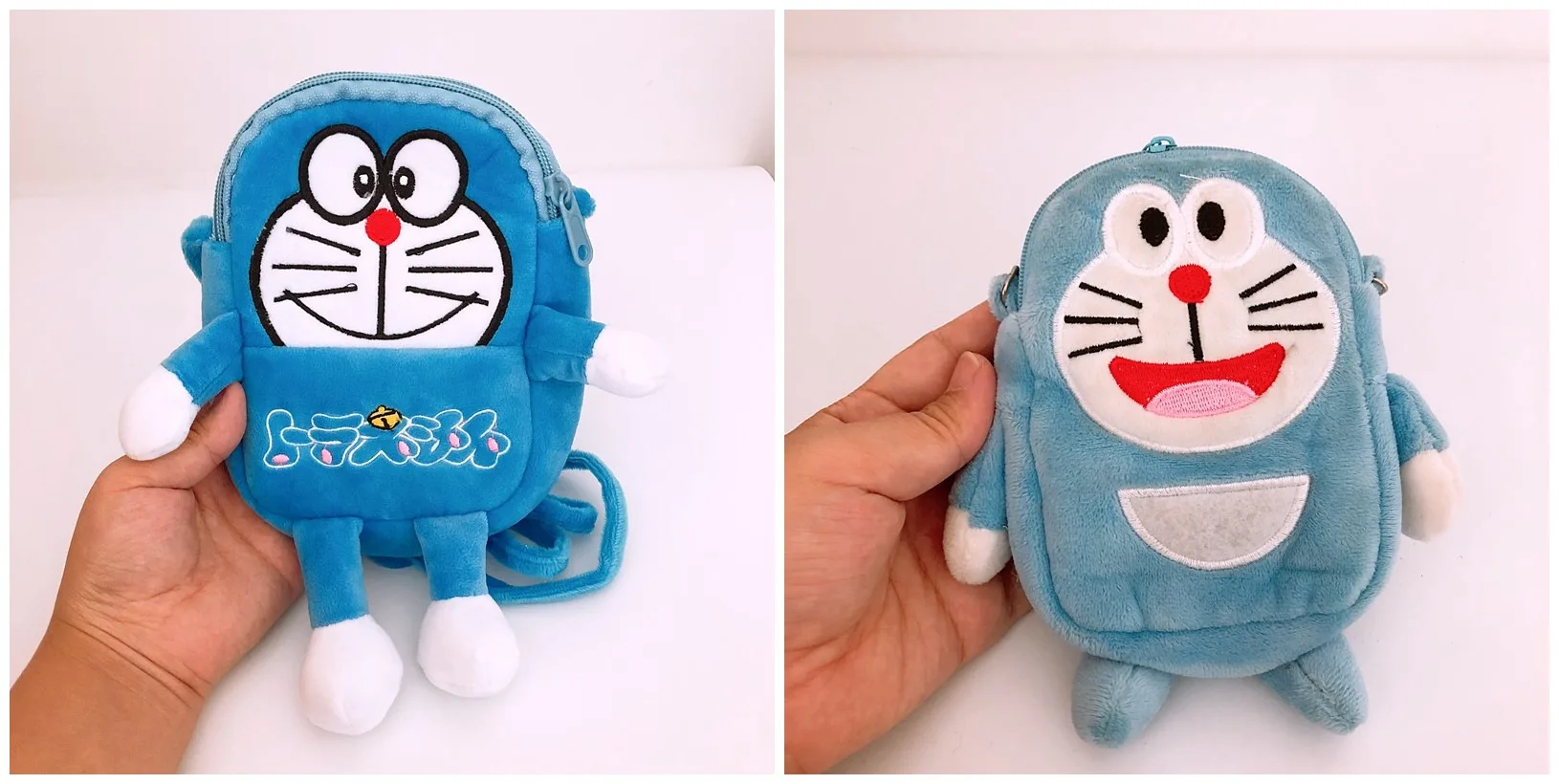 IVYYE 1 шт. плюшевая сумка через плечо Doraemon мультяшная мягкая тоут для телефона