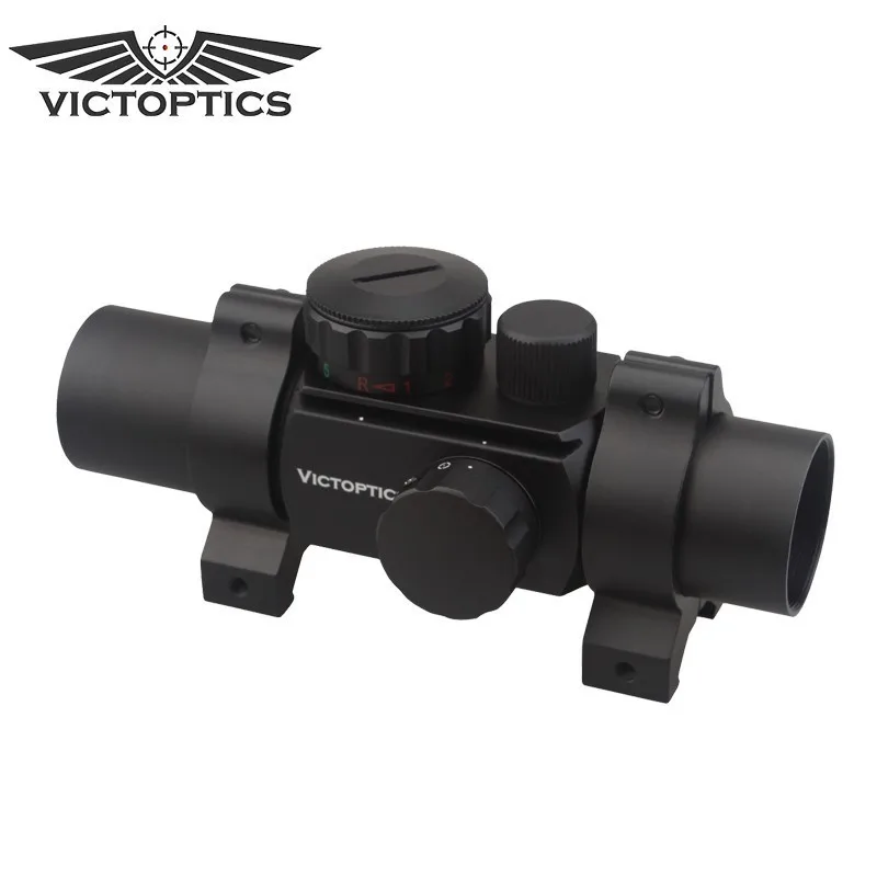 

Victoptics 1x30 Green and Red Dot Scope Sight with Multi Reticle 20mm Weaver Mount Ring for Rifle