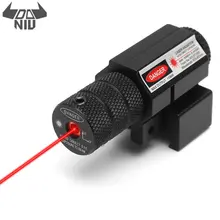 DANIU, мини Красный лазерный прицел, висячий тип, луч, точечный прицел, тактический 20 мм Пикатинни, крепление 650 нм, длина волны