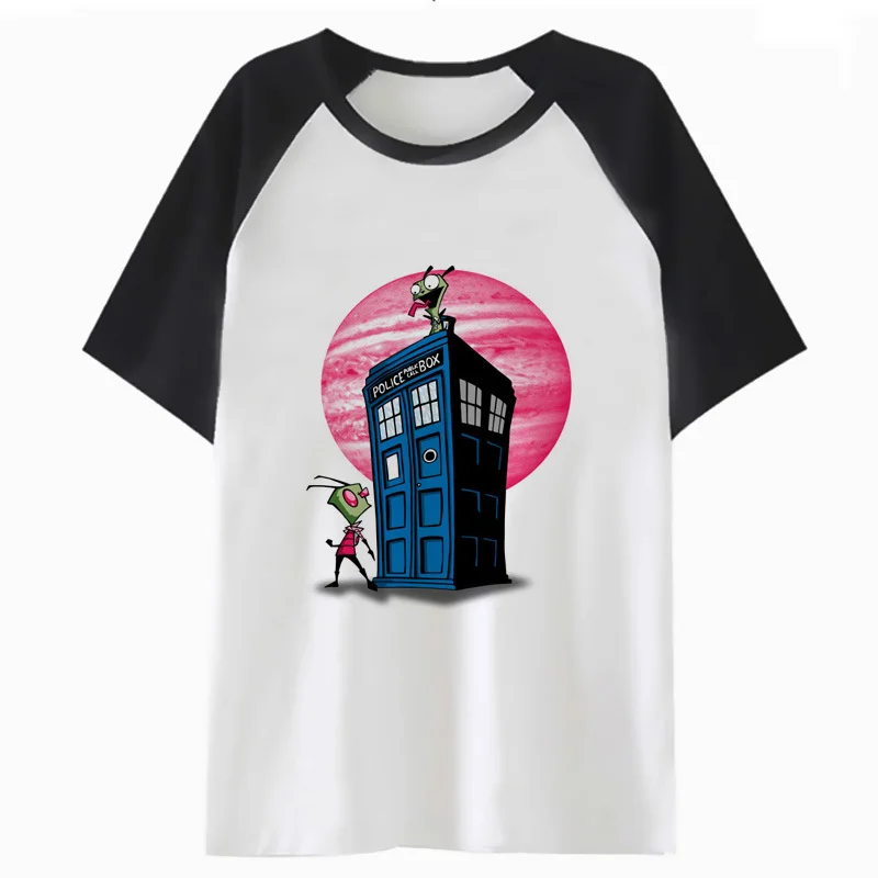 

invader zim t shirt streetwear clothing for tshirt funny hop tee t-shirt top male hip harajuku men I3279