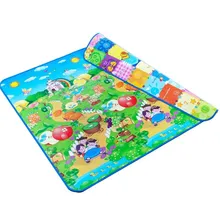 Baby Play Mat 200x180x2cm Developing Mat for Children Tapete Infantil Waterproof Two Sides Soft Children Foam Puzzle Carpet