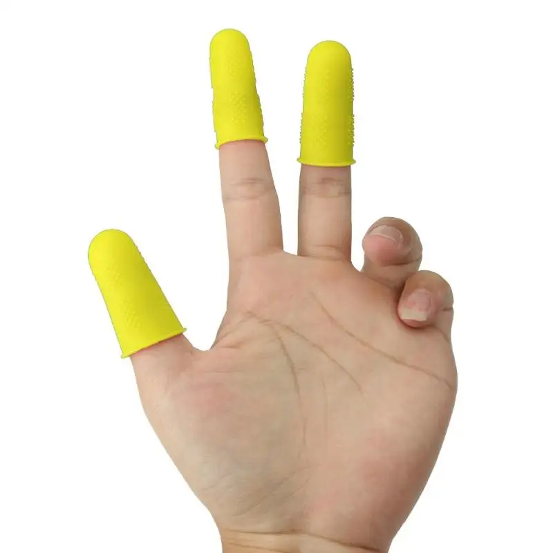 3/5Pcs Silicone Finger Protectors Covers Caps for Scrapbooking