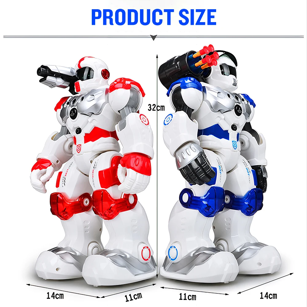 

RC Robot 8088 Hero Robocop Intelligent Robots Programmable Gesture Sensing Music Dance Toy for Children