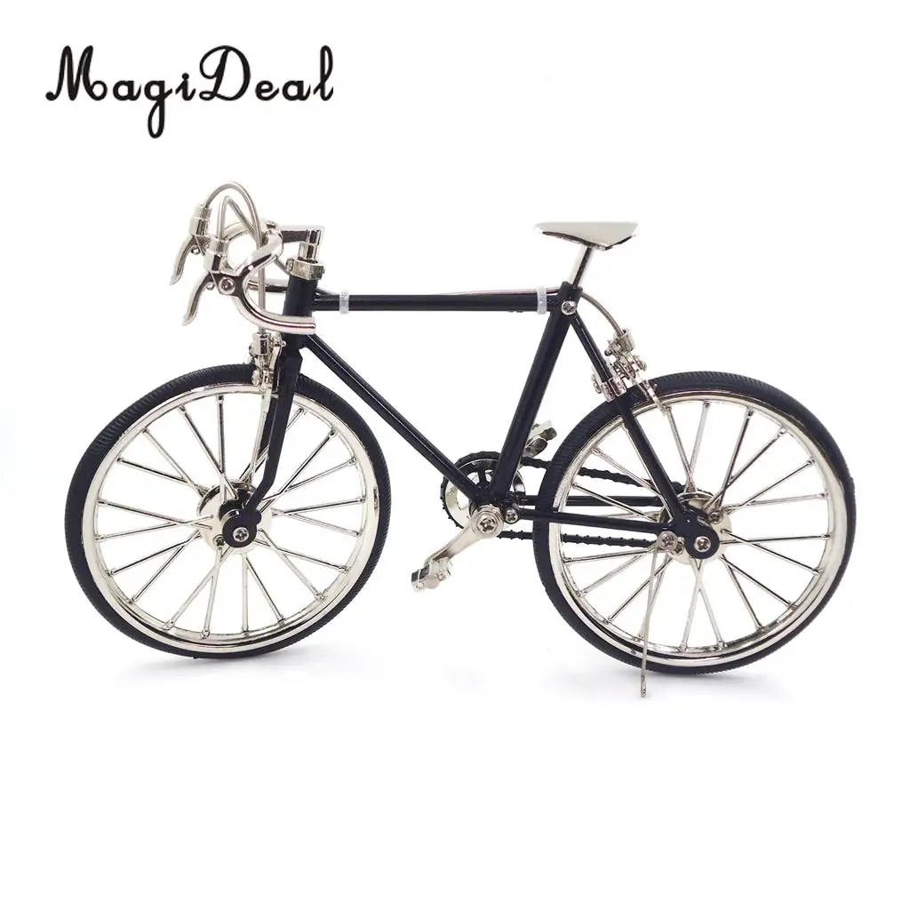 MagiDeal 1/10 шкала миниатюрная мебель для кукольного домика из сплава и велосипеда