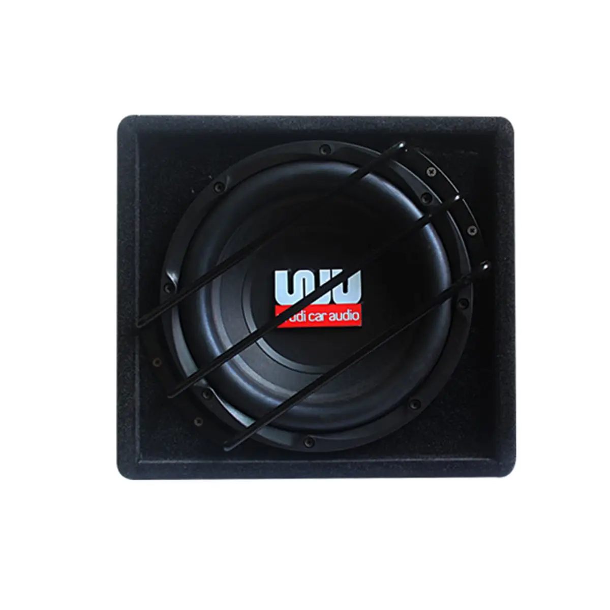Flash Deal 10 inch 1200w Active Trapezoidal Overweight Car Audio Subwoofer Car Speakers Modified High Power Car Speaker 2