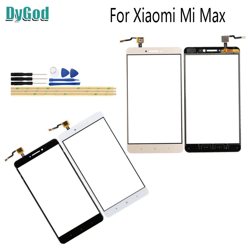 Сенсорный экран 6 44 дюйма для Xiaomi Mi Max дигитайзер стеклянная сменная панель