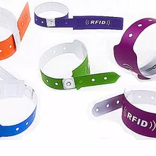 Одноразовые Детские больничные ID UHF RFID бумага ПВХ Многоразовые кремниевые rfid УВЧ-браслет тег для школьной больницы Спортивные Гонки