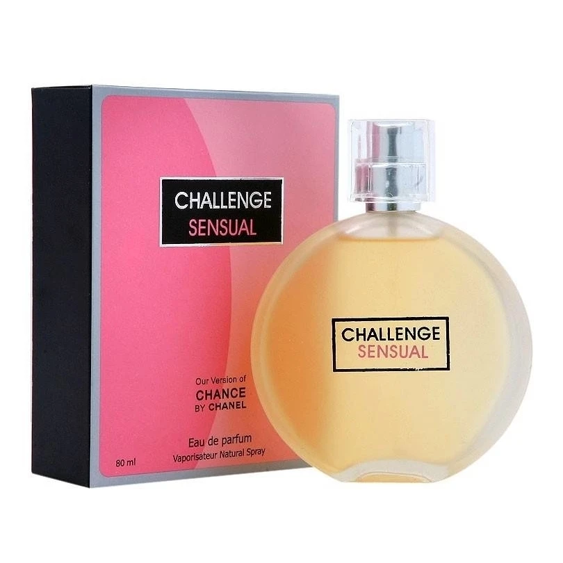 Women Challenge Sensual Perfume 80ml 2 7oz Edf Impression By Chance Coco Paris Aliexpress