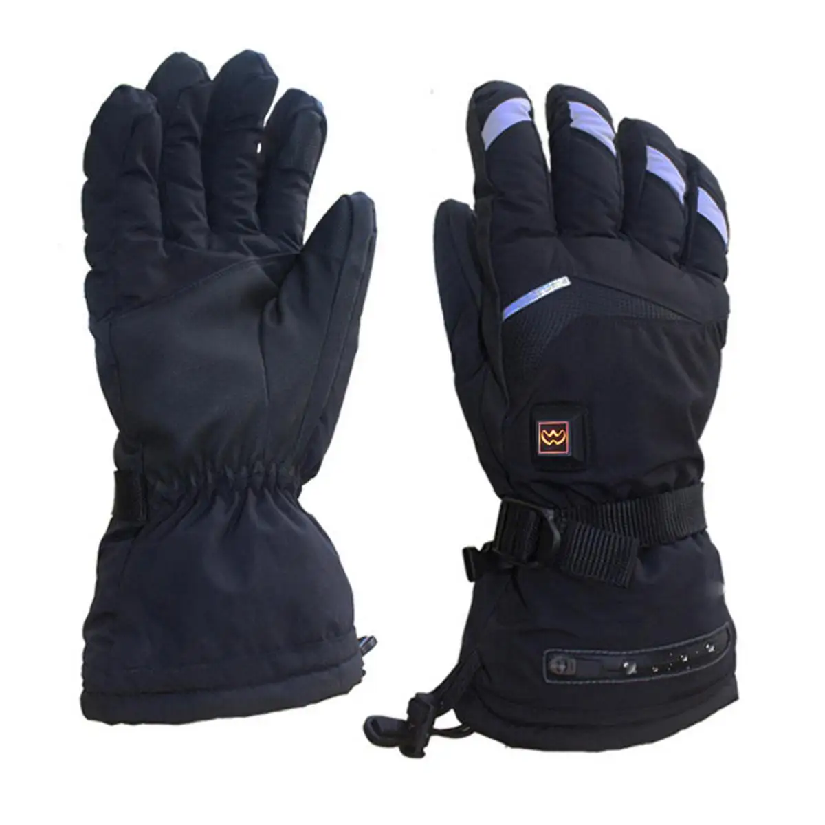 1 Pair Men Women Motorcycle Heated Gloves + Rechargeable Battery For Motorcycle Hunting Winter Hand Warmer Skiing Gloves 1 Pair Men Women Motorcycle Heated Gloves + Rechargeable Battery For Motorcycle Hunting Winter Hand Warmer Skiing Gloves