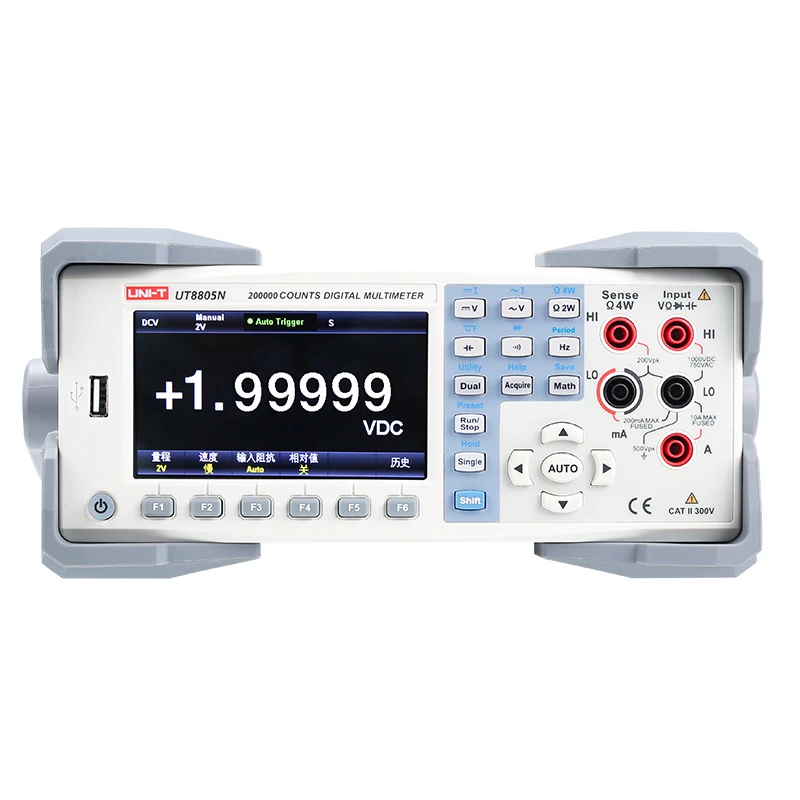 Цифровой мультиметр UT8805N верхний 1000 В 10 А 199999 отсчетов 51/21 дмм истинный