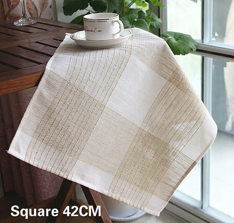 

Modern Linen Cloth Coffee Coasters Set Mugs Dining Food Mat Dish Pad Christmas Doily Table Placemat Home Wedding Party Napkins