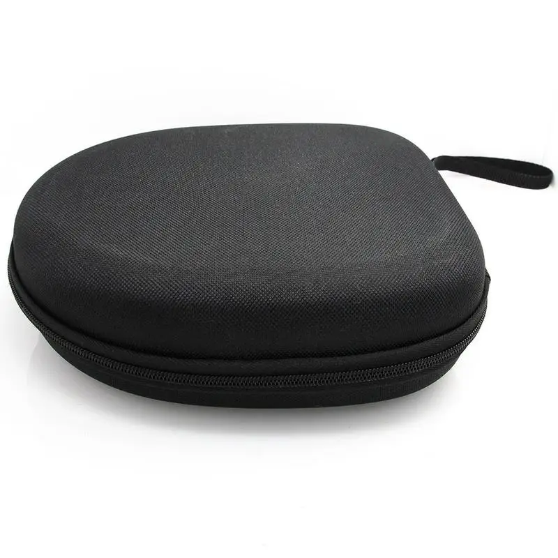 

Black Flip Shape Foldable Headphone Protective Cover Case Dust-proof Shockproof Cost-effective Portable Earphones Stroage Case