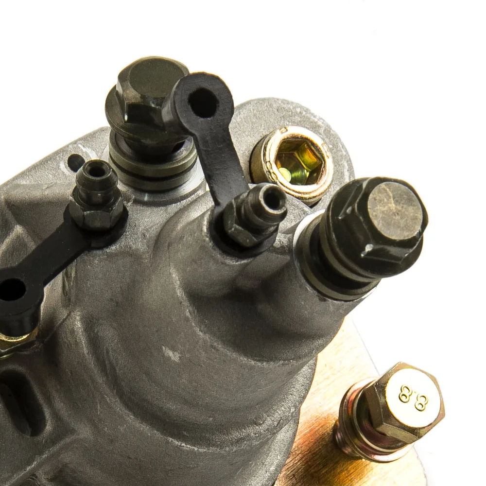 Pinza de freno trasero para Sportsman Polaris 400, 450, 500, 600, 700, 800 HO EFI con almohadillas Auto de frenado los sistemas de