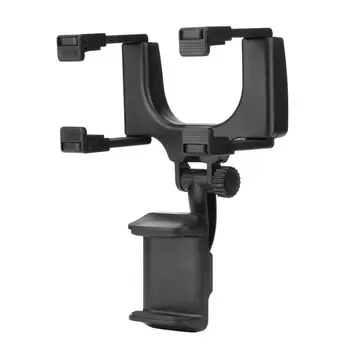 

Universal Car Rear View Mirror Mount Phone 180 Degree Rotation GPS Navigator Holder Stand Bracket Phone Holder Interior Parts