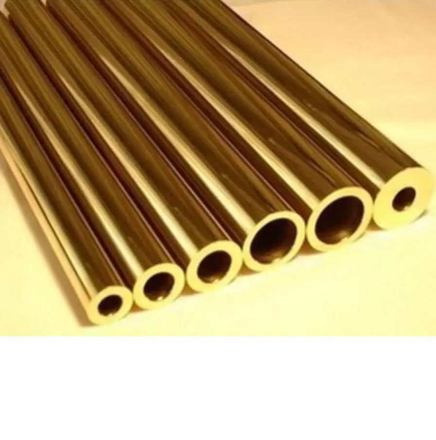 100mm length brass tube brass pipe DIY knife handle diameter 1.5mm,2mm,3mm,5mm,6mm,8mm,10mm diameter