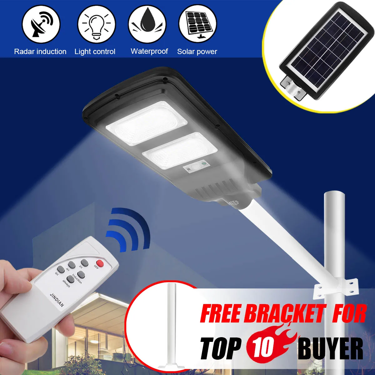 

Mising High Quality 20W LED Solar Motion Sensor Light Wall Lamp Street Light Outdoor Controll Waterproof Security Garden