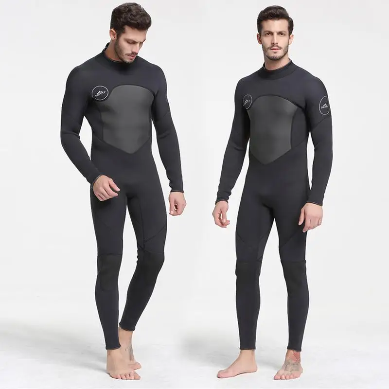 

New One-Piece Neoprene 3mm Diving Suit Winter Long Sleeve Men Diving Wetsuit Prevent Jellyfish Snorkeling Suit Full Bodysuit