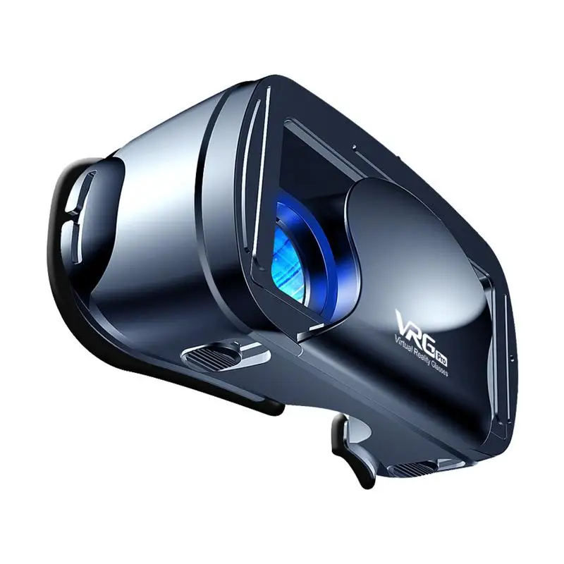 Полноэкранные визуальные очки VR 120 градусов широкоугольный объектив 3D