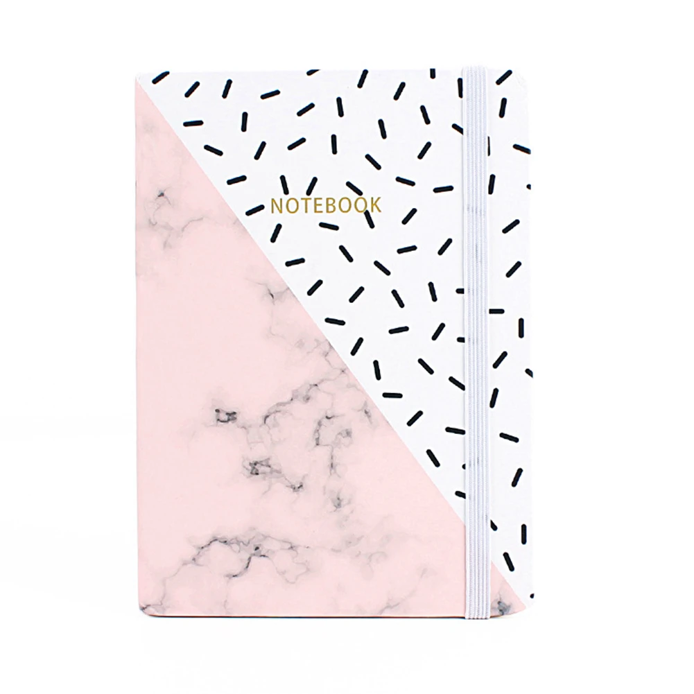 

Portable Schedule School Office Organizer Notebook Marble Planner Stationery Journals A5 A6 A7