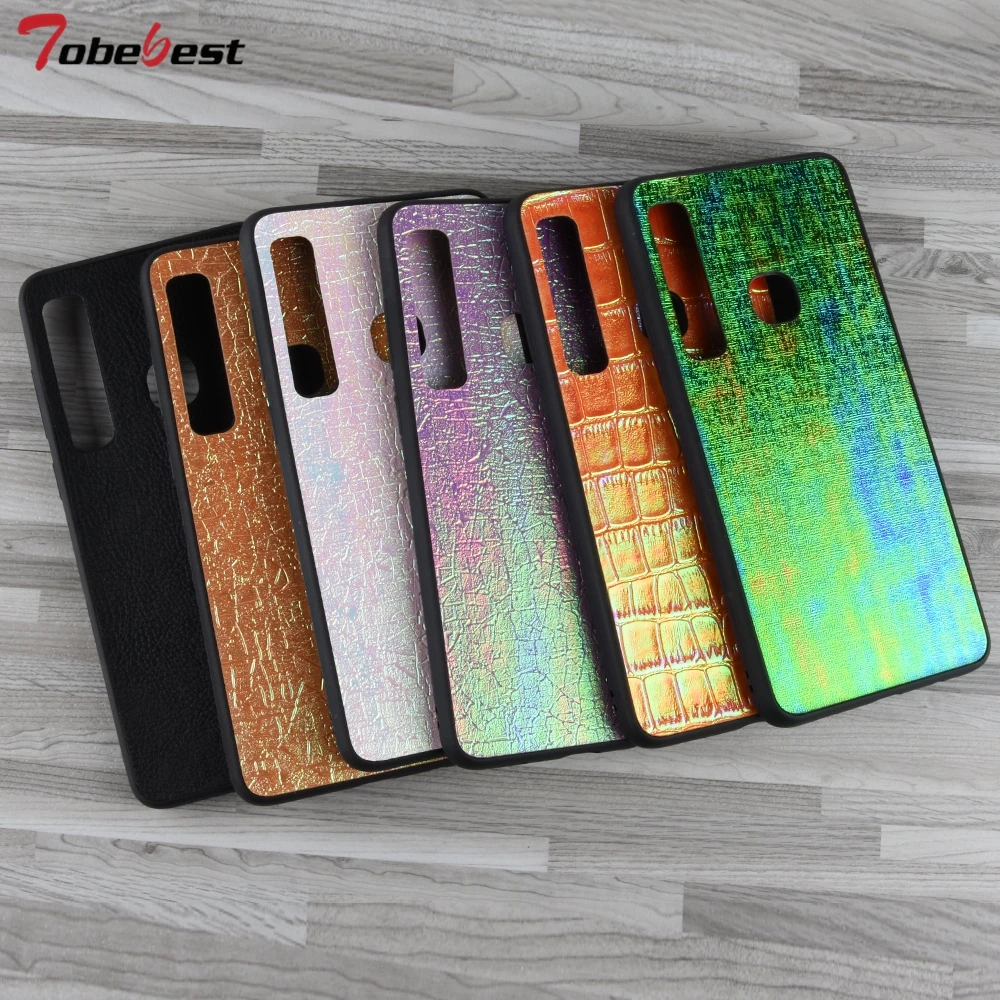 Силиконовый чехол для телефона samsung A9 2018 мягкий кожаный ТПУ 2в1 задняя крышка Galaxy A7