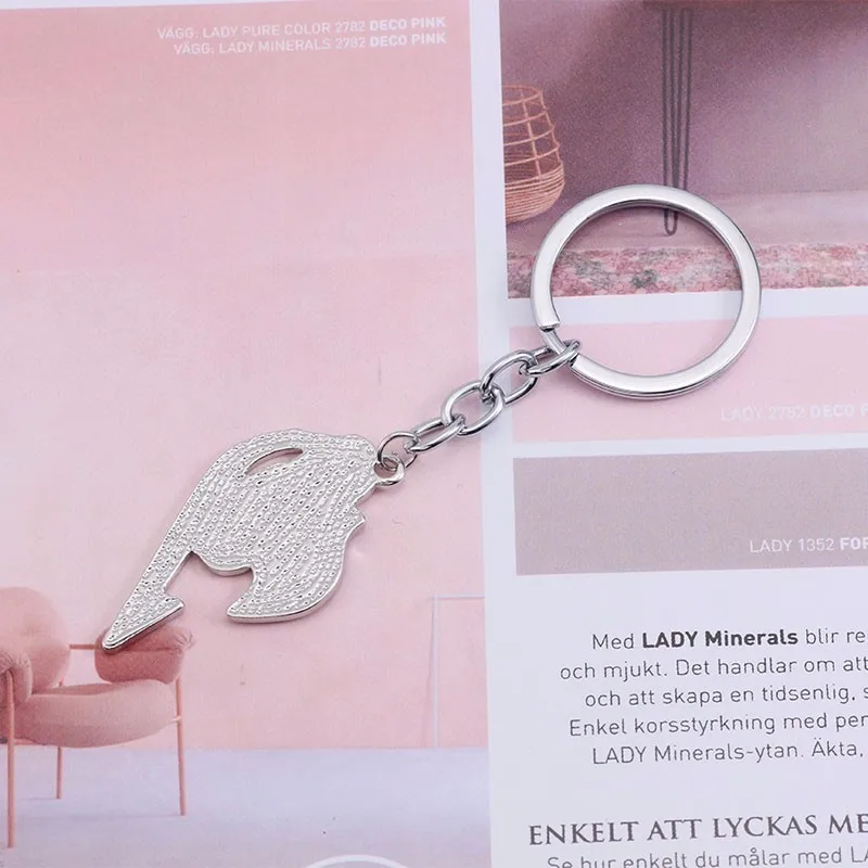 LLavero de Anime de moda, joyería, colgante de cola de Hada, llavero de 5 colores, amuletos de acrílico, mago de baile, Llaveros, Porte Clef, regalo LLavero de Anime de moda, joyería, colgante de cola de Hada, llavero de 5 colores, amuletos de acrílico, mago de baile, Llaveros, Porte Clef, regalo