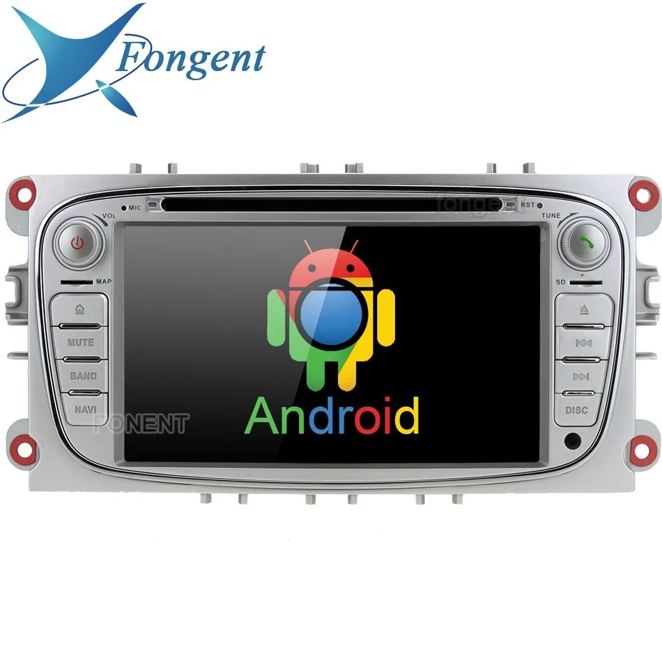 Perfect For Ford Mondeo Focus 2007-2011 S-Max C-Max 2008 2009 2010 2011 Galaxy Kuga Car auto Radio GPS Navigator Android DVD Multimedia 1