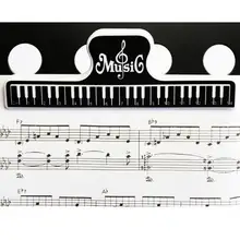 15 см пластиковые фиксированные зажимы для музыкальных очков, бумажный держатель для книги, для гитары, скрипки, пианино, проигрыватель, офисные зажимы для файлов, офисные аксессуары для фортепиано