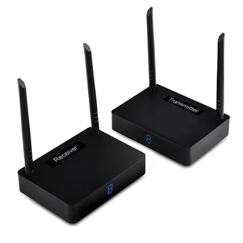 

LEORY HD-585 5.8G 350M HDMI Wireless Audio Video TV 1080P 60fps HD Transmitter Sender Receiver Adapter For PC TV Box DVD Project