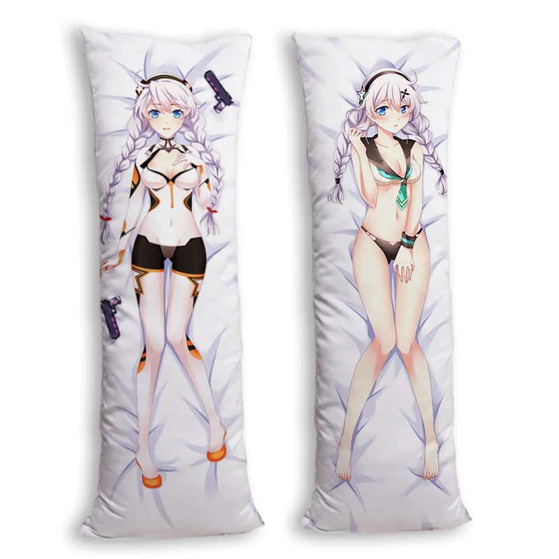 Anime Character Both-Side Print Game Hugging Long Body Pillow Case.