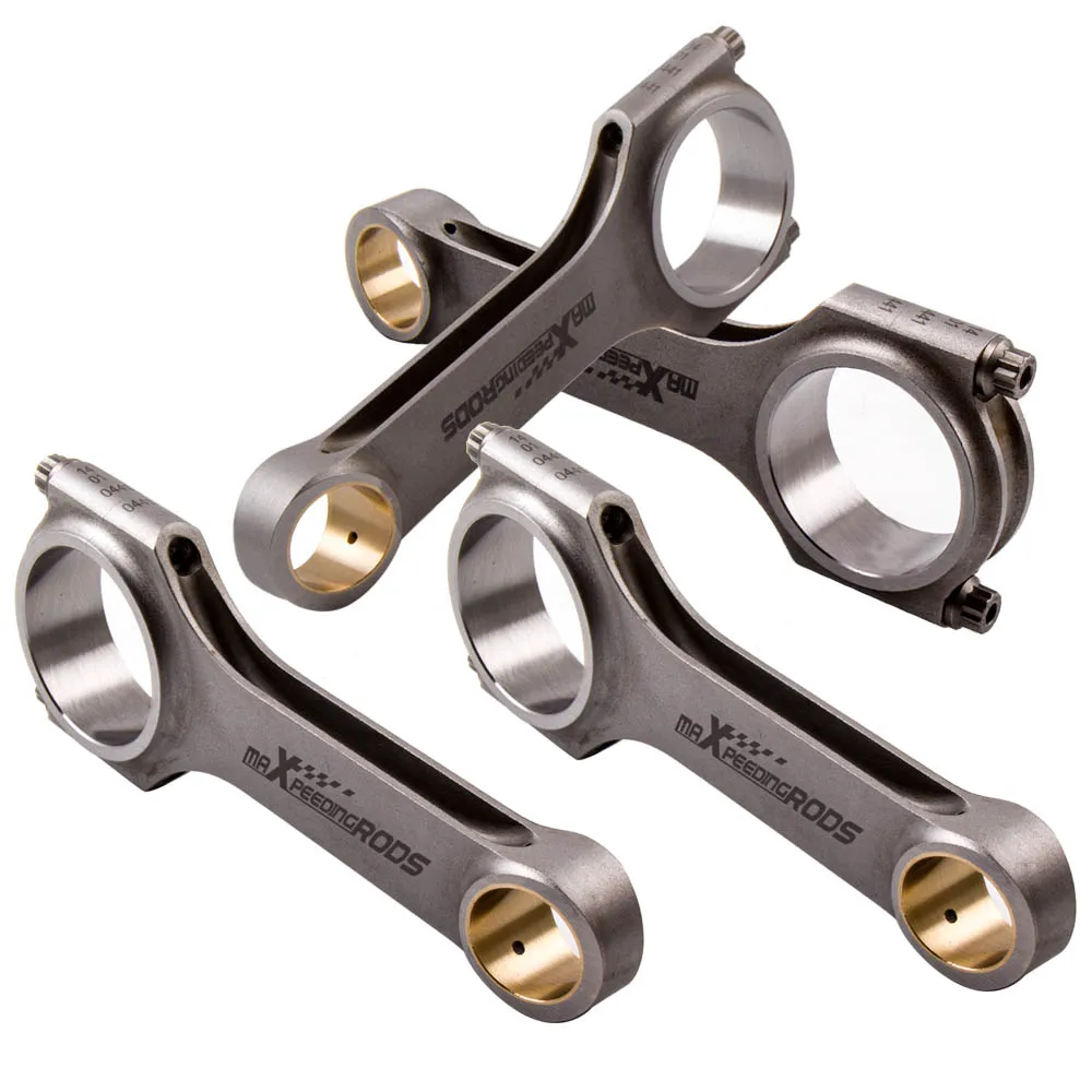 Connecting Rods for VW 2.0 TDI PD140 / PD170 ASZ BKD Con Rod Bielle ARP2000 144mm Center Length Floating H-Beam Crankshaft Pin | Автомобили