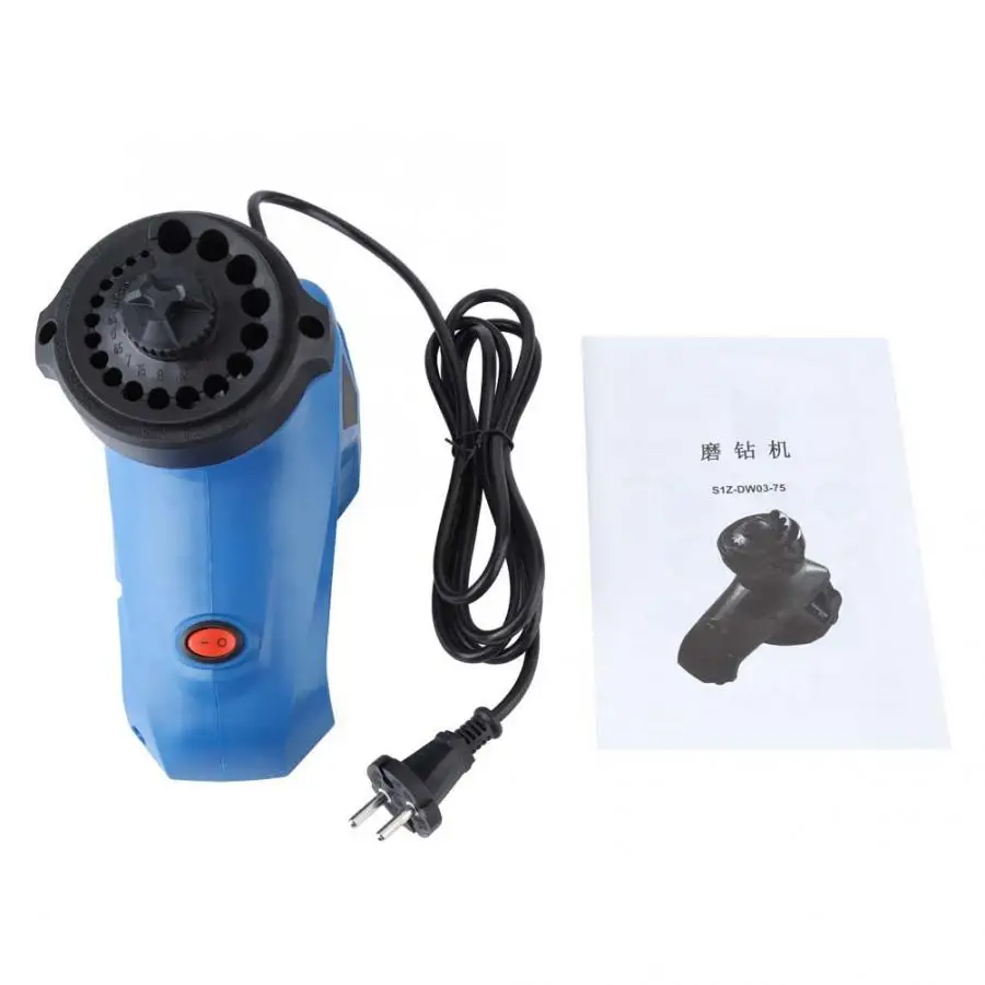 

Hole Saw Electric Drill Bit Sharpener Drill Grinding Machine Drill Grinder 220V EU plug kit Tool
