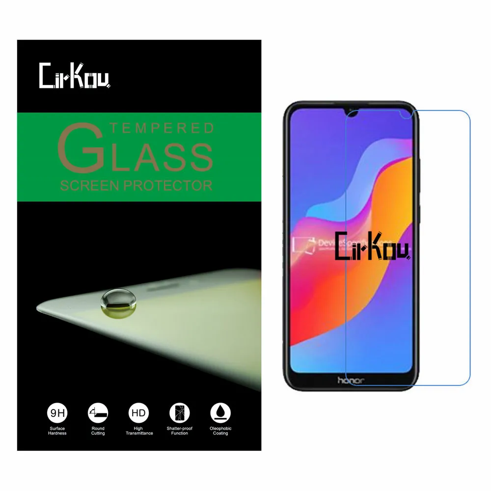 Для Huawei Y6 Pro 2019 cirkou 2.5D Arc Edge 0 33 мм 9Н Твердость 100% Закаленное стекло Защитная пленка