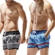 Летние мужские сексуальные цветочные Штаны мужские спортивные штаны пляжные шорты для серфинга мужские пляжные шорты Плавки быстросохнущие