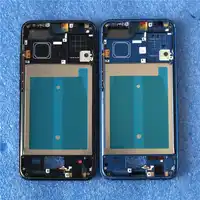 Original Front Frame For 5.84" Huawei Honor 10 Axisinternational Front Frame Middle Frame Bezel Housing With Power Side Buttons