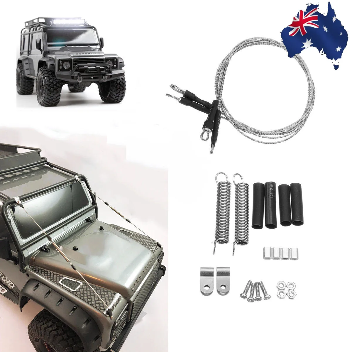 

Accessoire Limb Riser Scale Crawler Body Cable Steel Rope for TRX-4 D110 Axial Cherokee RC Crawler Car Parts