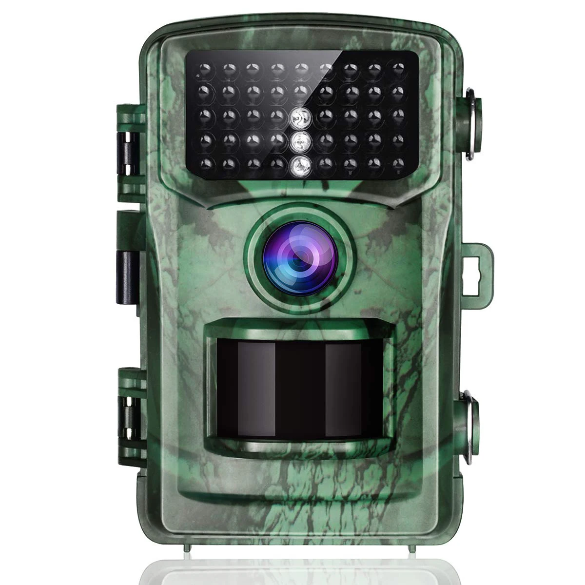 

LGFM-14MP 1080P Hunting Camera Wildlife Game Cam 120 Celsius Detection with 0.3s Trigger Speed 2.4 inch LCD IR LEDs Waterproof