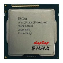 Intel Xeon E3-1230 v2 E3 1230v2 E3 1230 v2 3.3 GHz Quad Core processeur d'unité centrale 8M 69W, LGA 1155