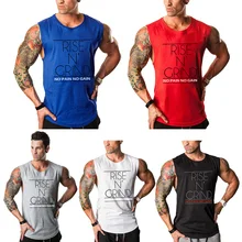 Muscleguys, Мужская одежда для бодибилдинга, мужские майки для спортзала, мужская майка без рукавов, жилет для фитнеса, Майки для тренажерного зала, одежда из хлопка