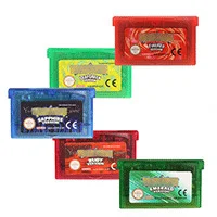 

32 Bit Handheld Console Video Game Cartridge Card Poke Serie English/Italian/German/French/Spanish Language EU/US Version