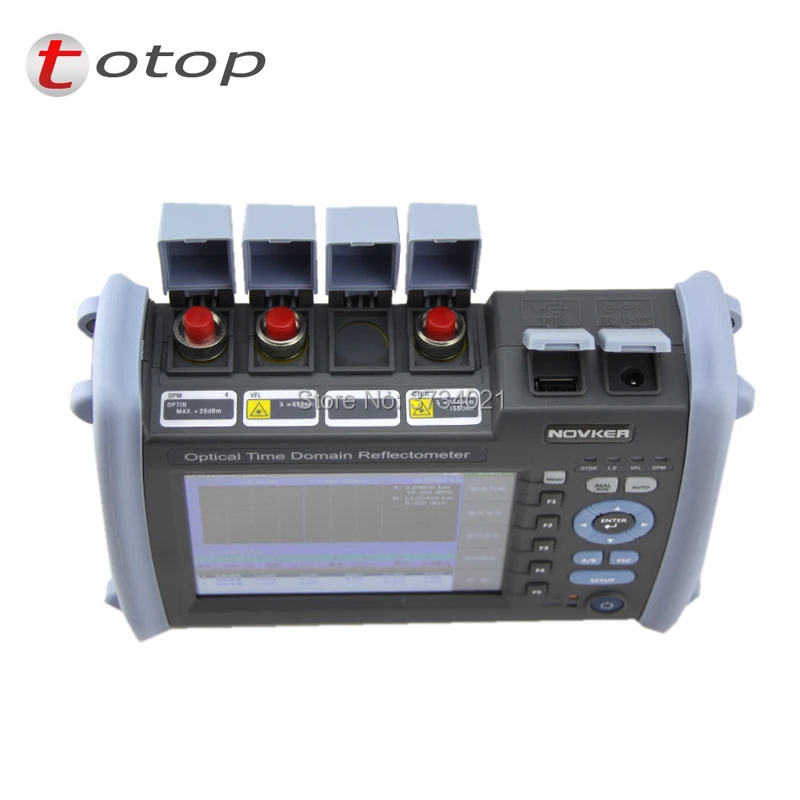 NK6000 OTDR 1310/1550nm 35/33dB мульти функция OPM VFL OLT карта ODF оптический рефлектометр