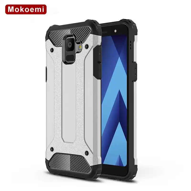 

Mokoemi Iron Armor Shock Proof 5.6"For Samsung Galaxy A6 2018 Case For Samsung Galaxy A6 2018 Plus cell Phone Case Cover
