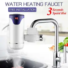 Digital display Electric Kitchen Water Heater 220V Instant Hot Water Cold Heating upgrade Faucet To Heater