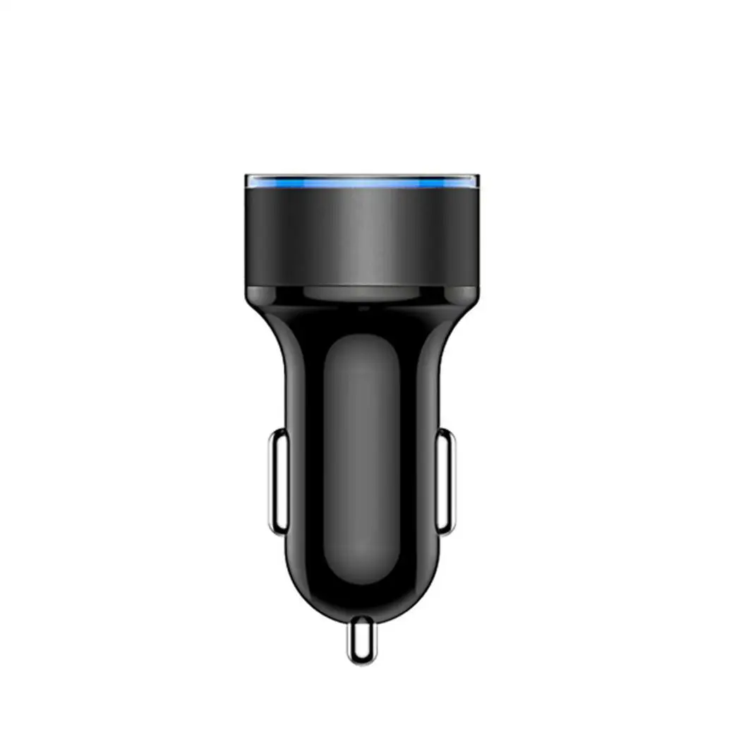12 24V 3.1A LED дисплей двойной USB быстрая зарядка автомобильное зарядное устройство 0